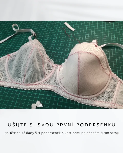Kurz šití podprsenek s kosticemi pro začátečníky